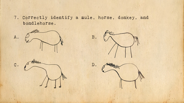 Illustration for article titled Here Are 7 Questions From The Original SAT In 1926